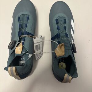 Adidas Teal Cycling Shoes NEW men’s 9
